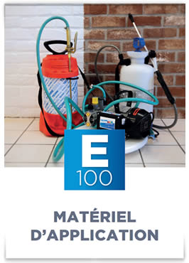 E100 materiel application hydrofuge - Technichem